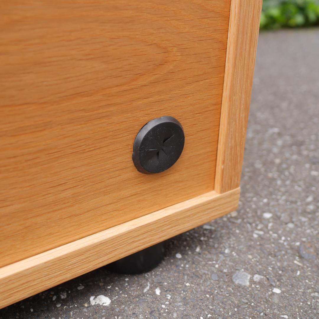 無印良品 MUJI スタッキングキャビネット オーク材 4段シェルフ 収納