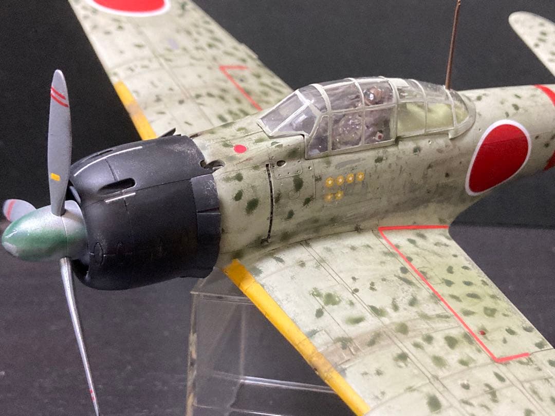 1/48 タミヤ 零戦32型 戦闘爆撃機 完成品ジャンク - メルカリ