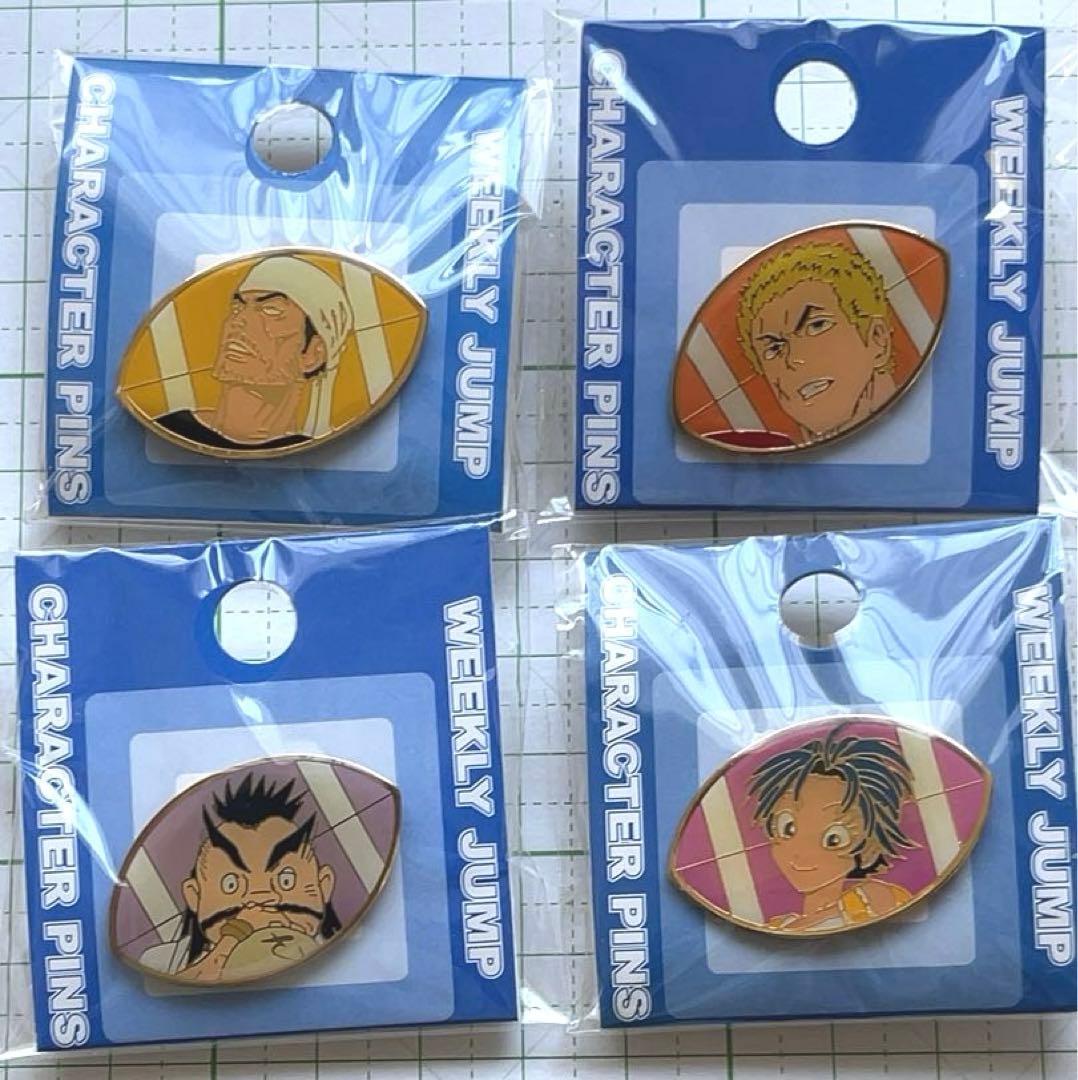 希少！アイシールド 21 ジャンプショップ限定 ピンズ 10点セット