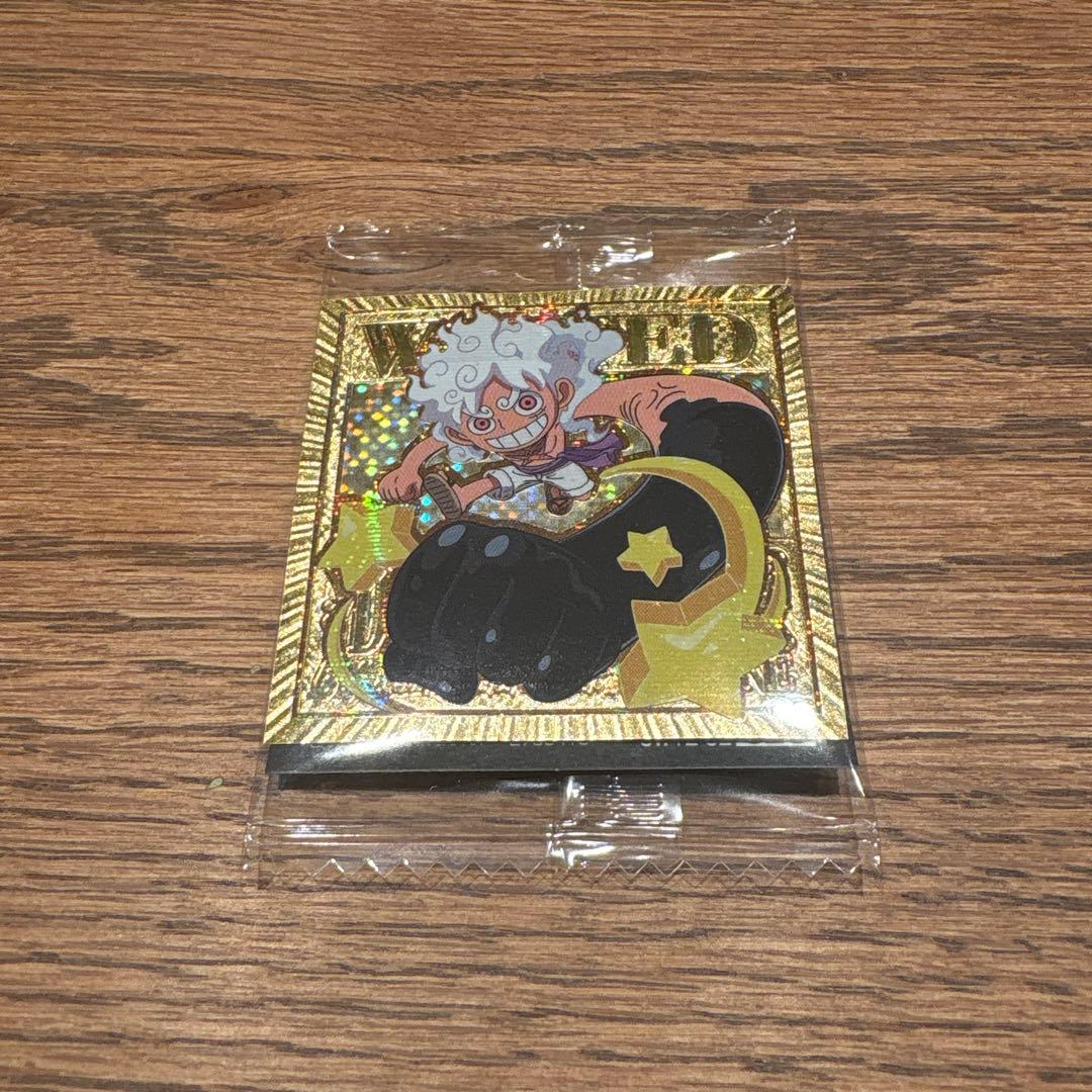 ワンピース ウエハース LOG.12 ゴールドパラレル ニカ ルフィ 2枚