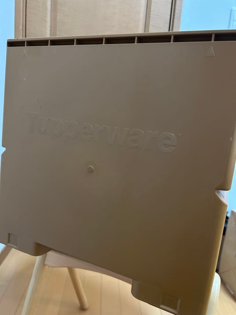 タッパーウェア Tupperwear スーパーチェスト ミニ 2段式 引き出し