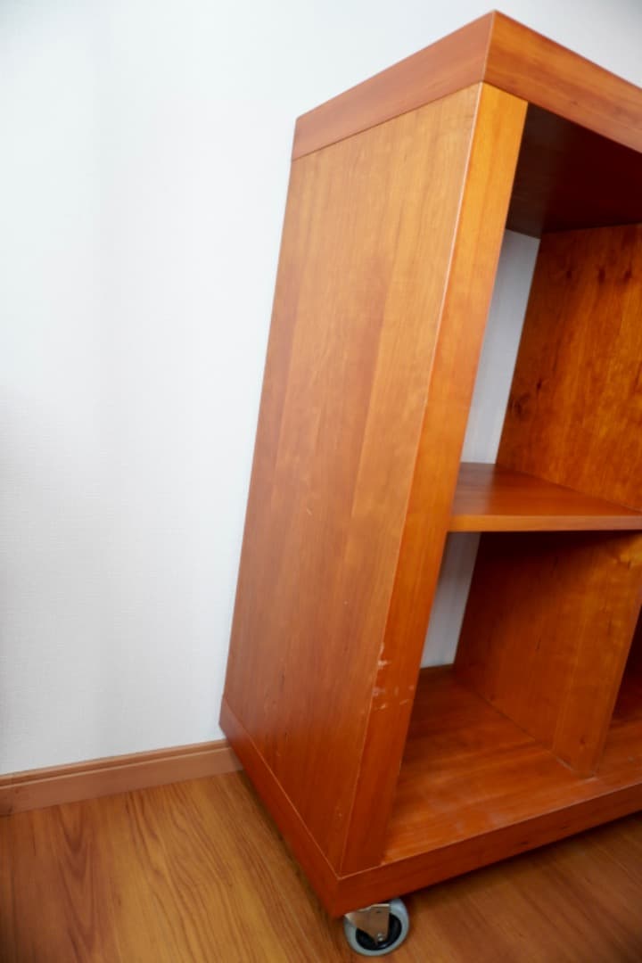 コンランショップ シェルフ rolly shelving 北欧 チェリー材