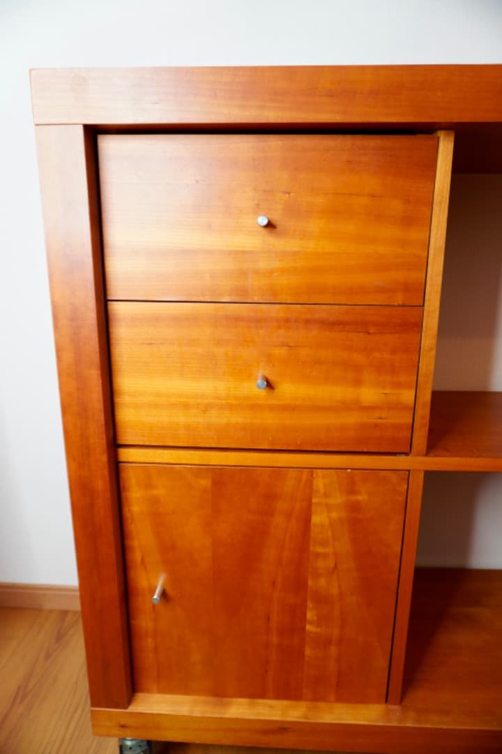 コンランショップ シェルフ rolly shelving 北欧 チェリー材