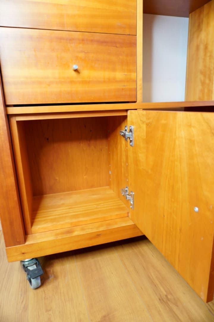 コンランショップ シェルフ rolly shelving 北欧 チェリー材