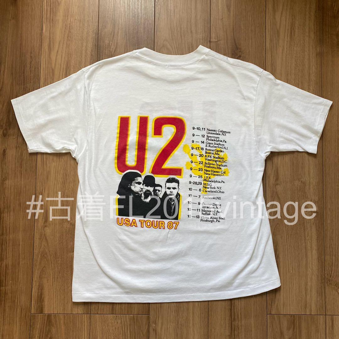 【80's】 U2 JOSHUATREE USA TOUR 87's Tee