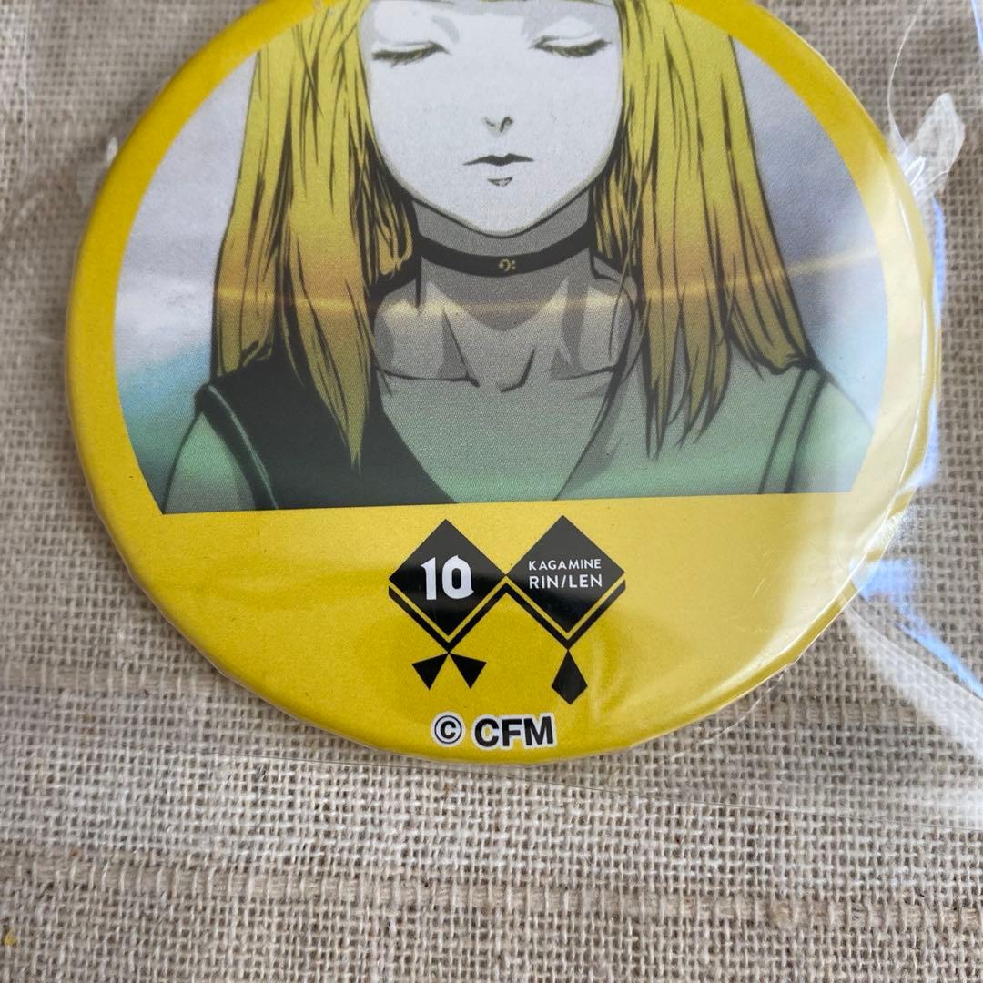 匿名配送 レア ニコカフェ 10周年 炉心融解 鏡音リン 動画シーン缶バッジ