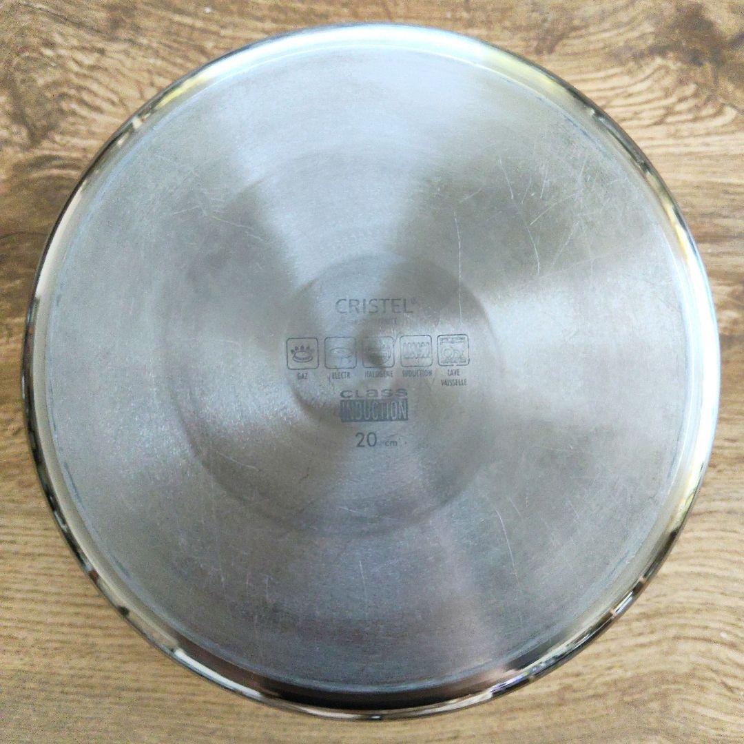 cristel クリステル グラフィット 深鍋20cm