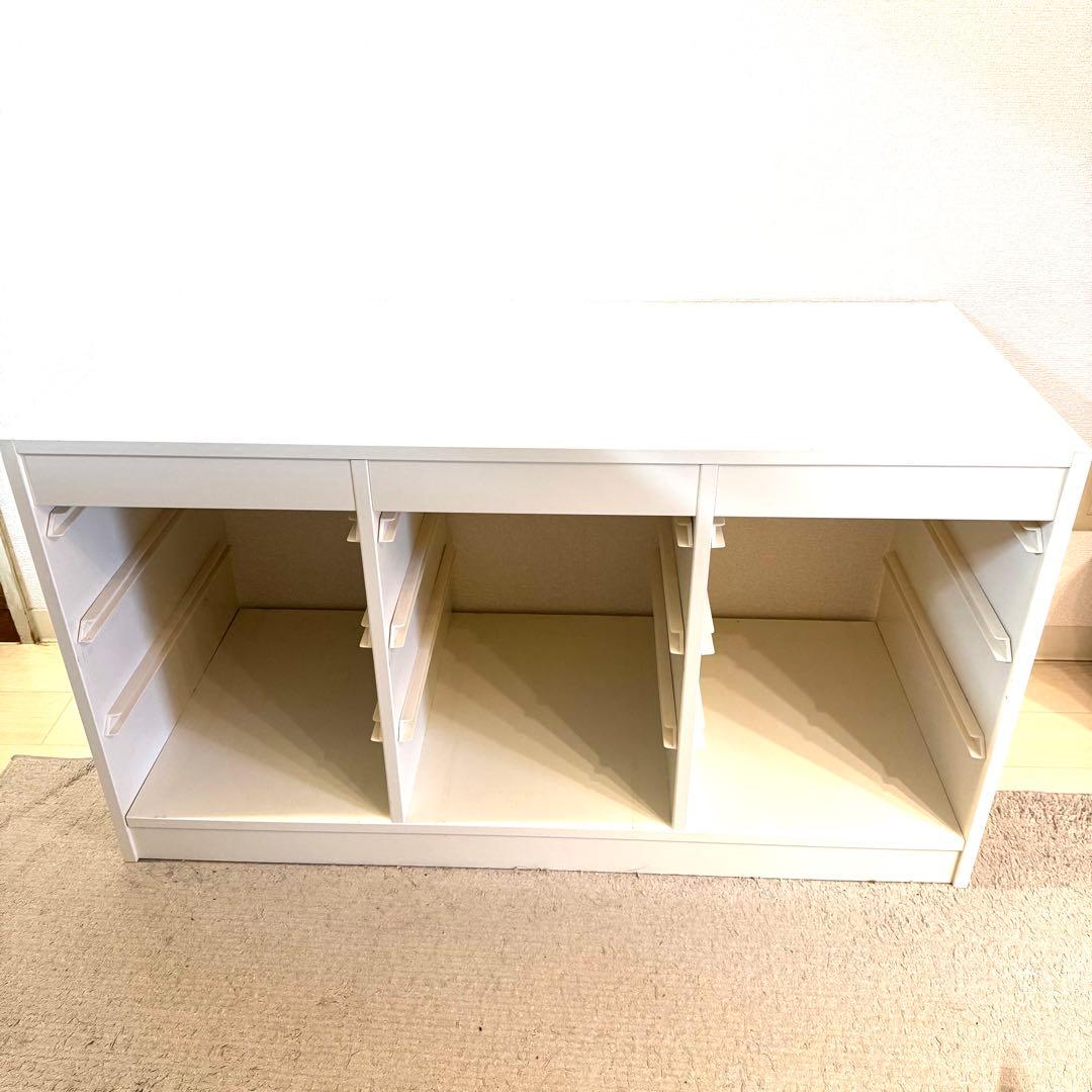 IKEA トロファスト TOROFAST 収納 棚 おもちゃ箱 ホワイト