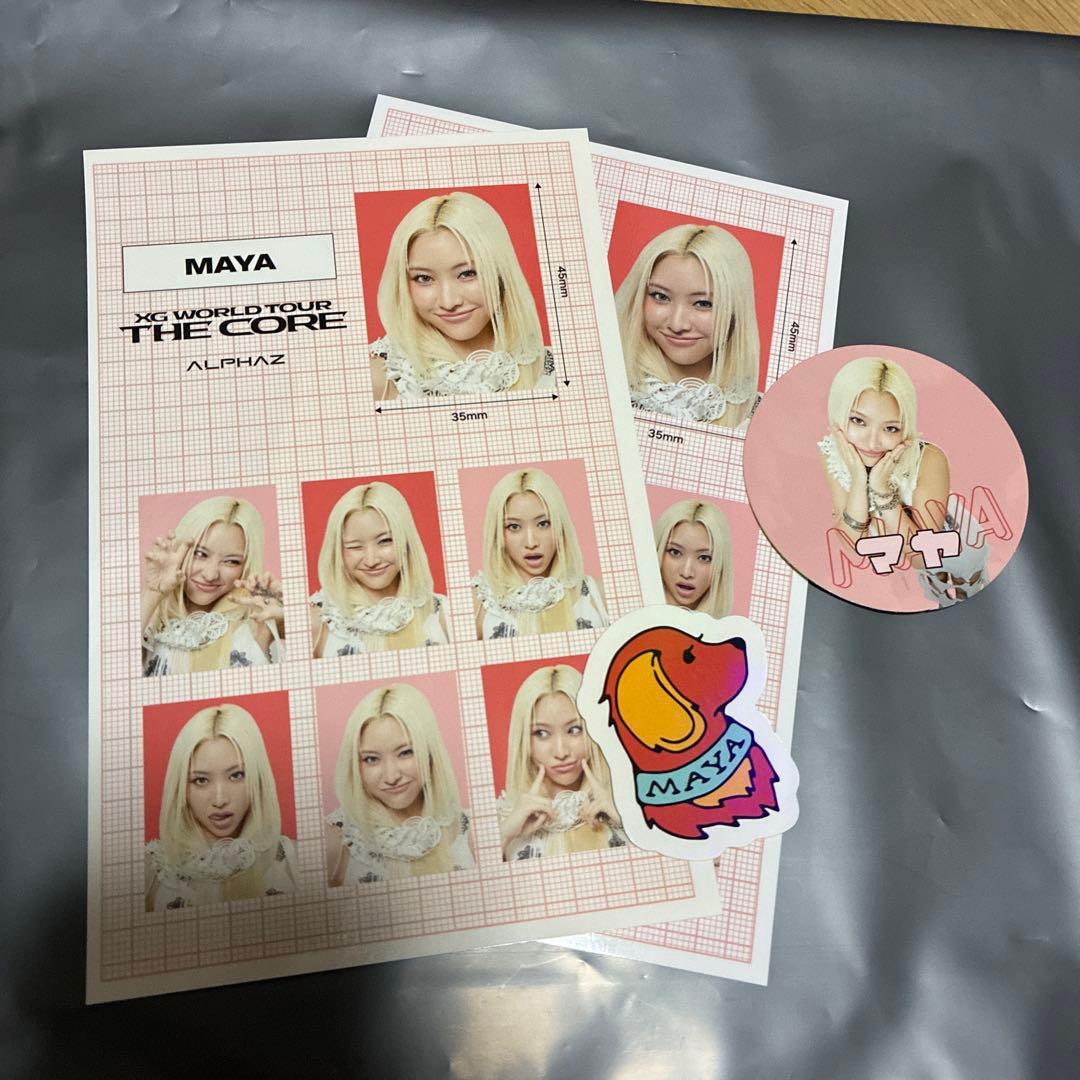 MAYA XG The core 会場限定 フォトカードステッカー セット - メルカリ