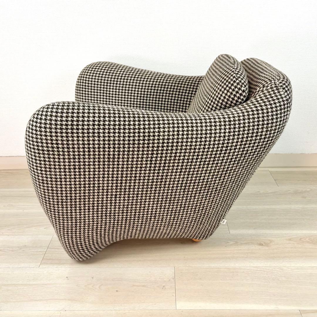 【激レア】IDEE ハリスツイード 限定 ミニミラーアームチェア イデー