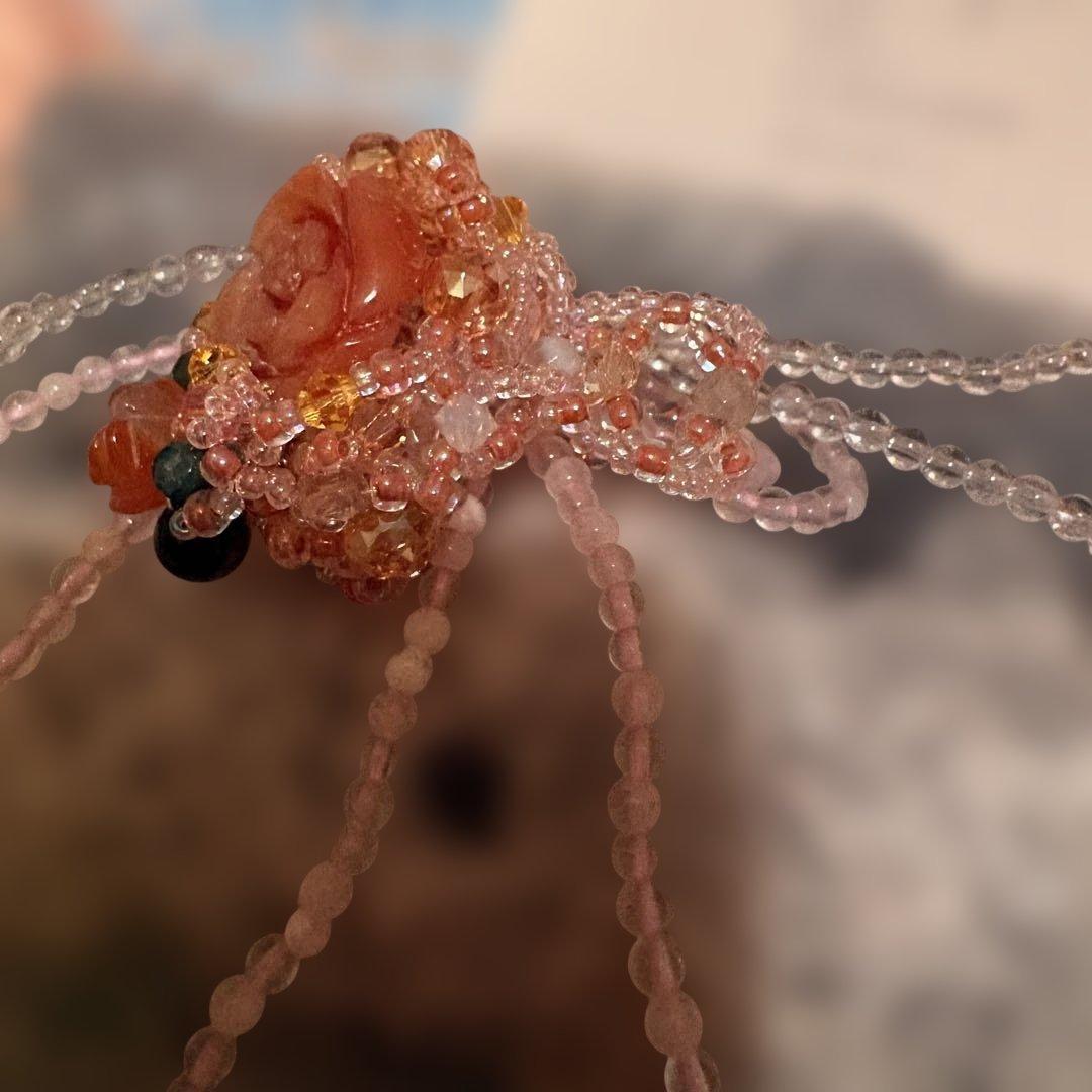 seafairyオリジナル天然石のリング、指のサイズ11から15、 1点もの‼️