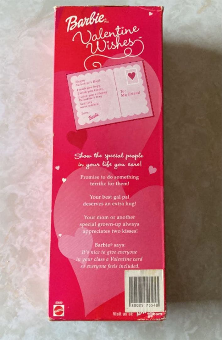 バービー　Valentine Wishes AA2001 バレンタイン未開封レア