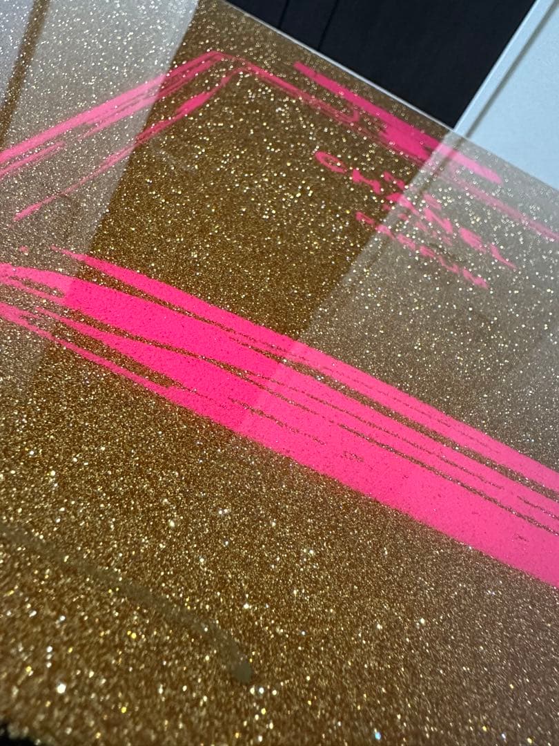 値下げ！サイン入り証明書付きシェーンボーデン No.5 CHANELゴールド絵画