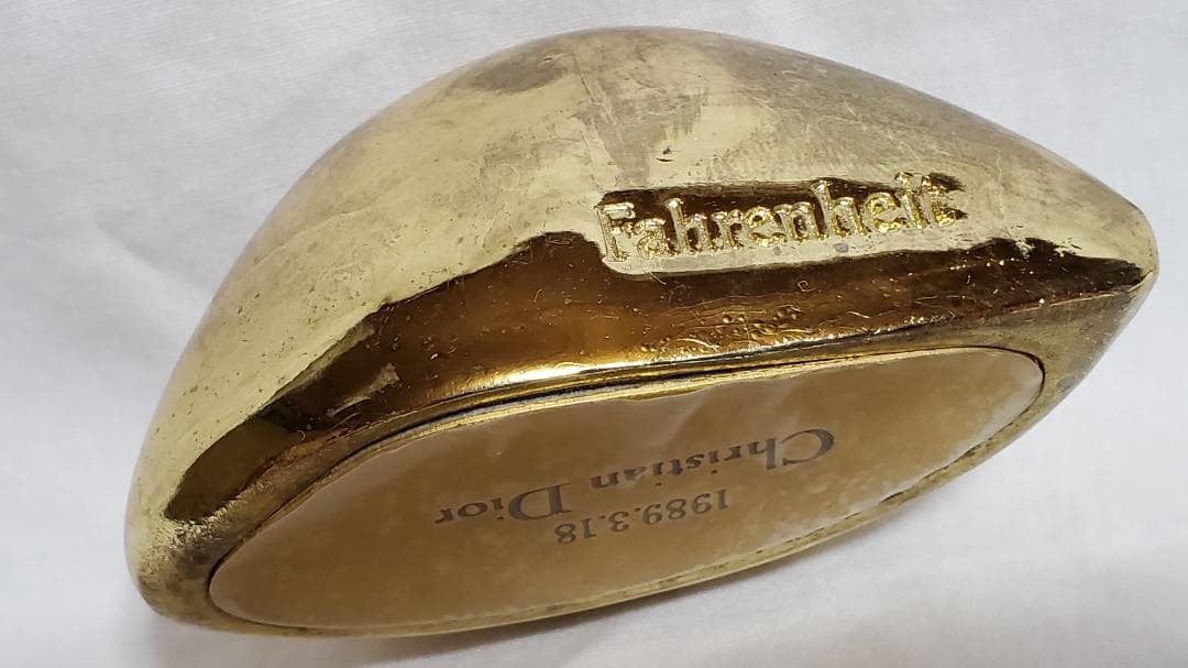 正規 Dior ドロップ ロゴ メタリックペーパーウェイト シャイニーオブジェ