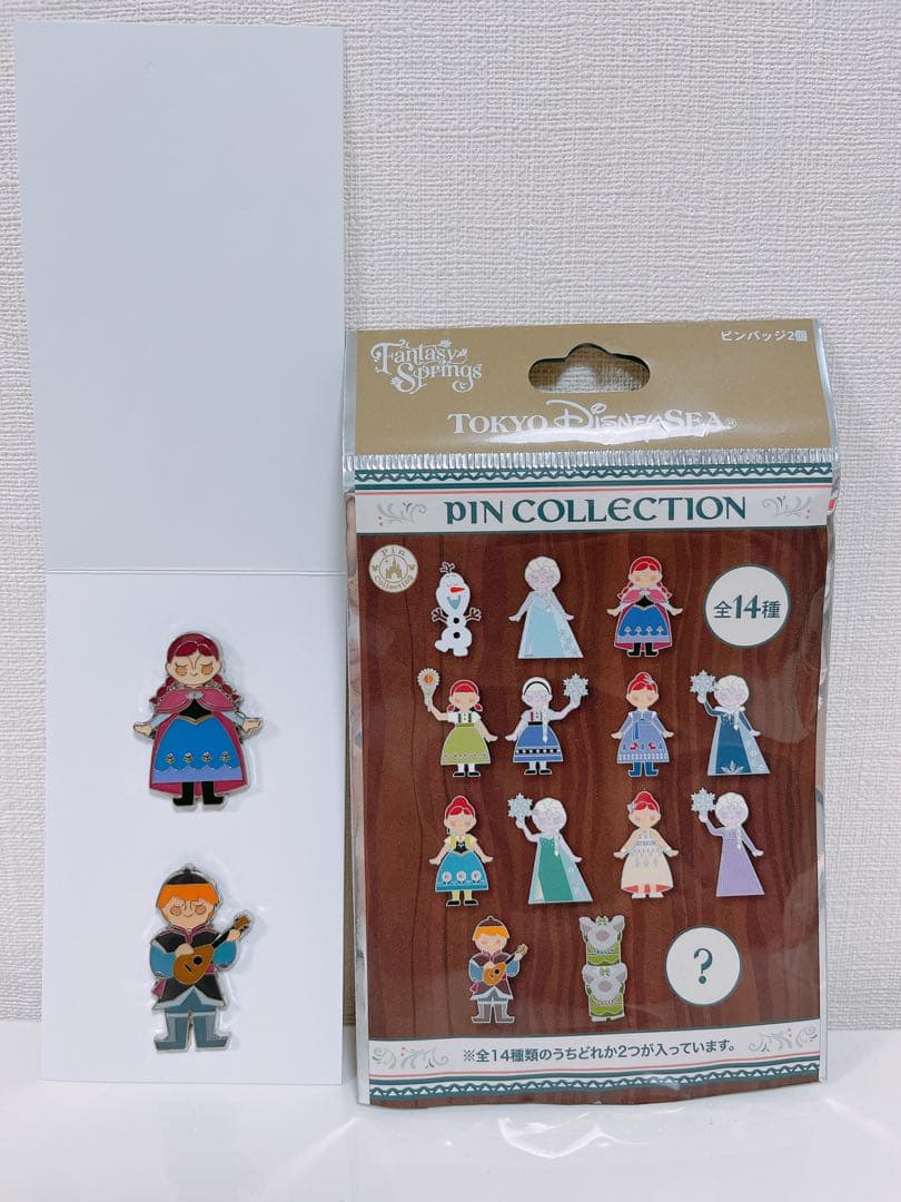 新品】アナ雪 ピンバッジ 2個セット - メルカリ