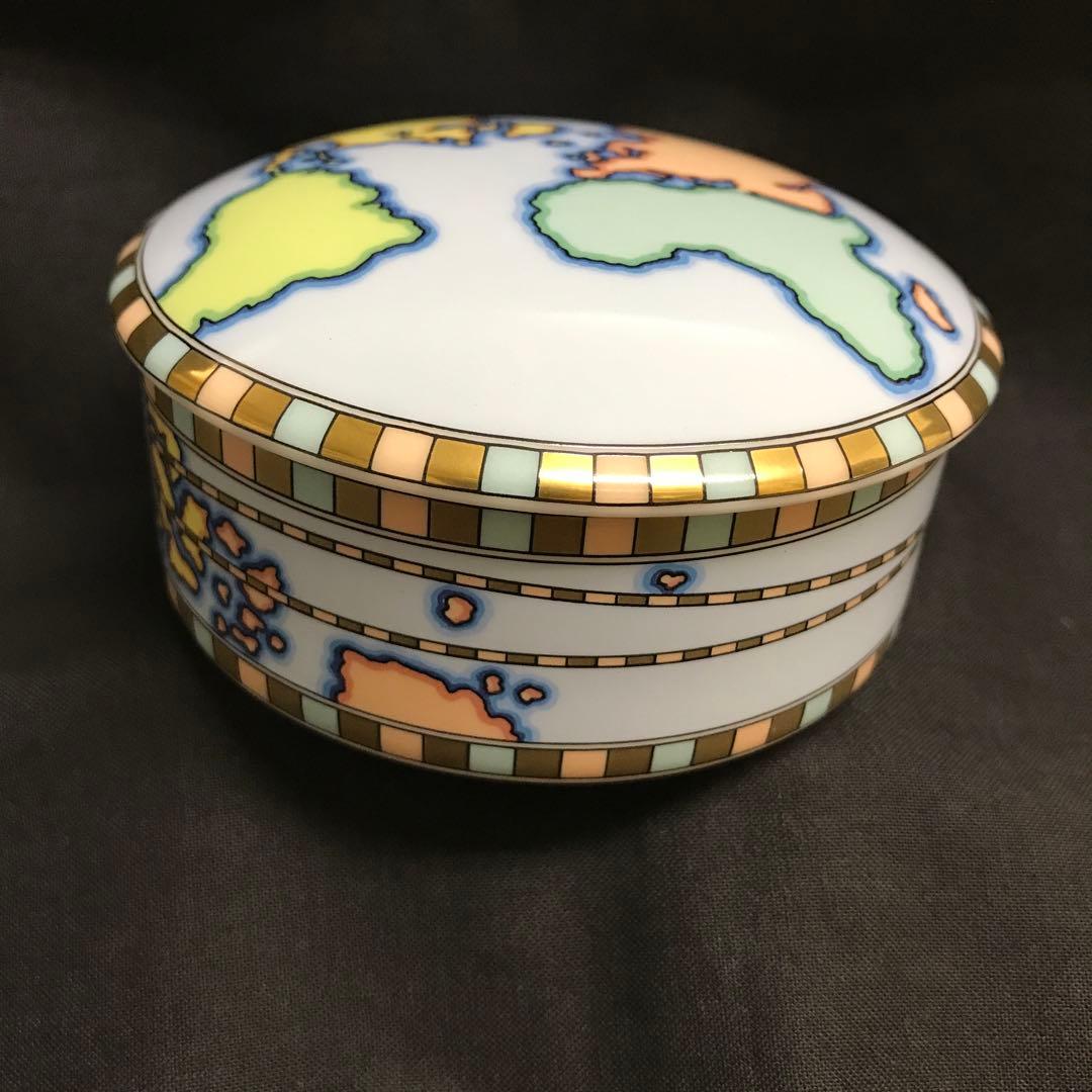 【未使用品】［Tiffany＆Amwayコラボ］『陶器製 ボンボニエール』箱無し