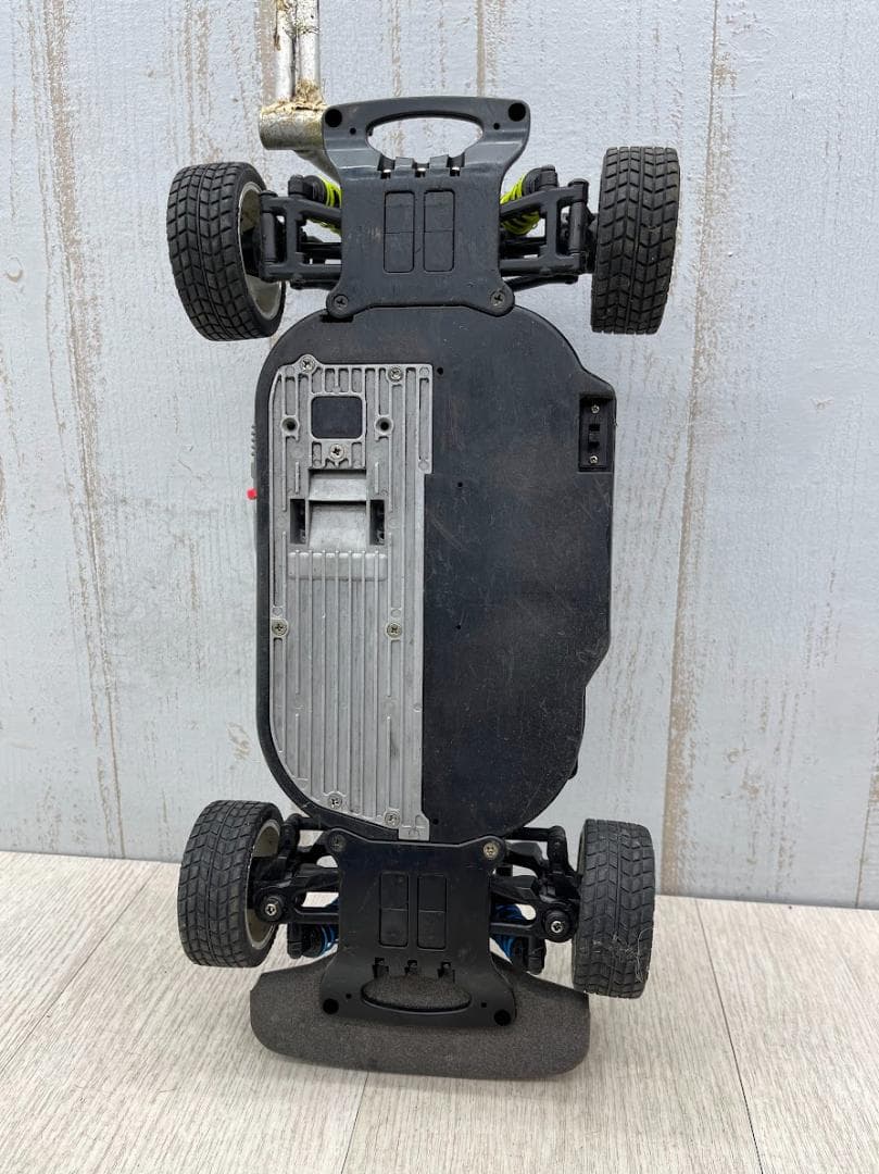 1/10 タミヤ エンジン ラジコンカー R34 GT-R TGS-Rシャーシ - メルカリ