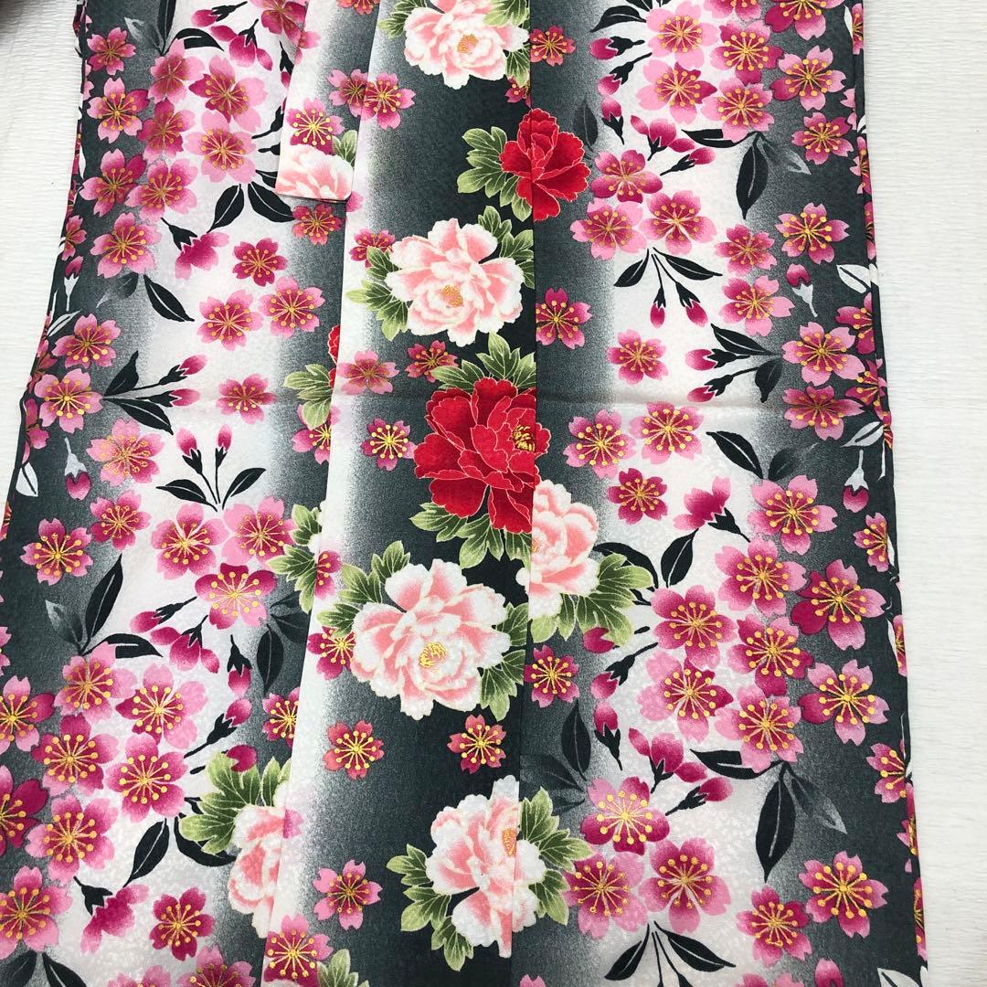 七五三　女の子　7歳　R.KIKUCHI 着物　長襦袢　セット　四つ身