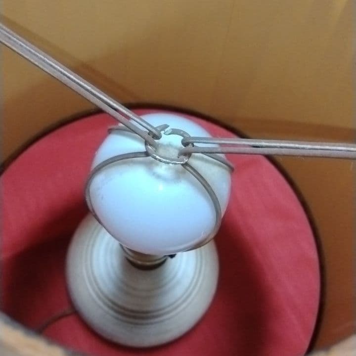 ゆらりん①✨プリンス・エドワード島✨赤土製✨手作り✨陶器ランプ