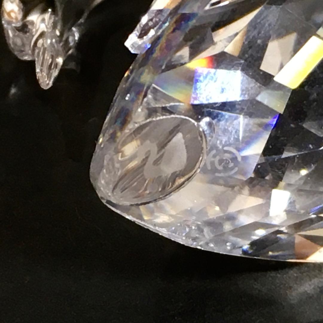 Swarovski スワロフスキー 白鳥 スワン クリスタル フィギュリン 置物