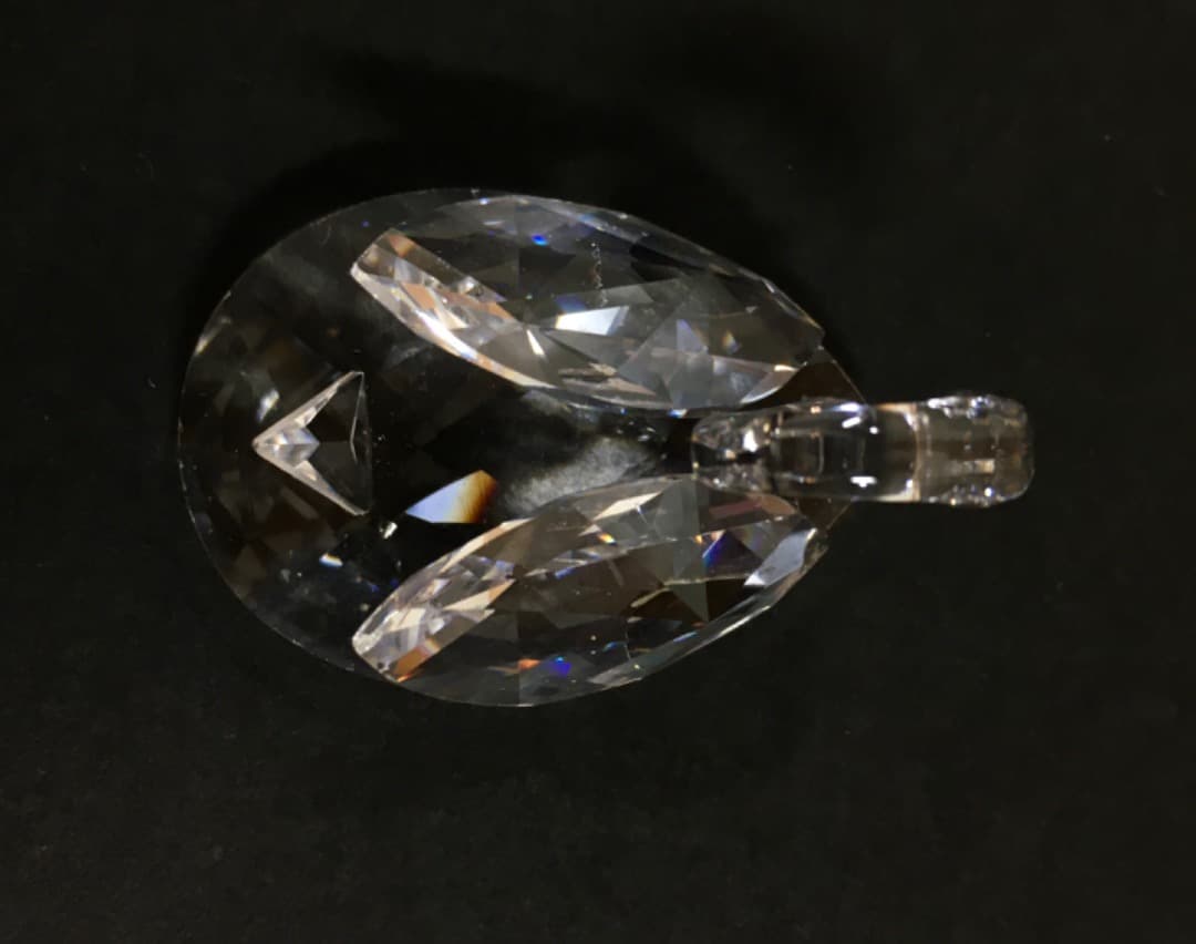 Swarovski スワロフスキー 白鳥 スワン クリスタル フィギュリン 置物