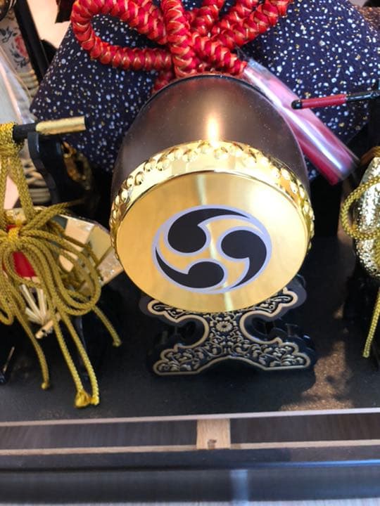 セール中❣️五月人形　ガラスケース付き