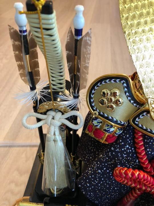 セール中❣️五月人形　ガラスケース付き