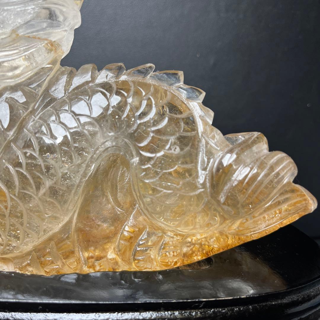 ちゅんちゅんお値下げ❣️ライモナイト　龍彫り　年末セール❣️