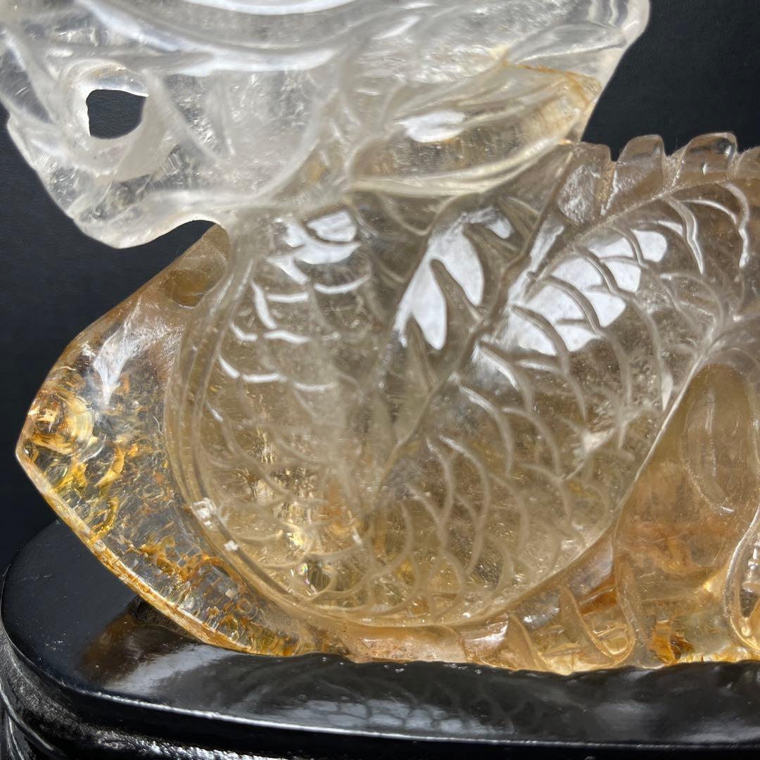 ちゅんちゅんお値下げ❣️ライモナイト　龍彫り　年末セール❣️