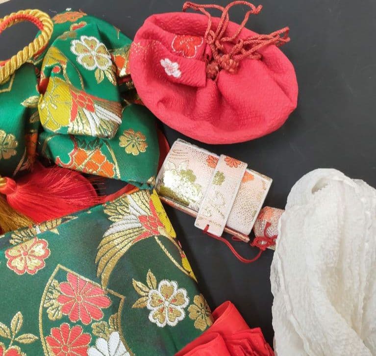 七五三○七五三着物○被布セット○作り帯○3歳女の子○子供着物○キッズ着物○被布