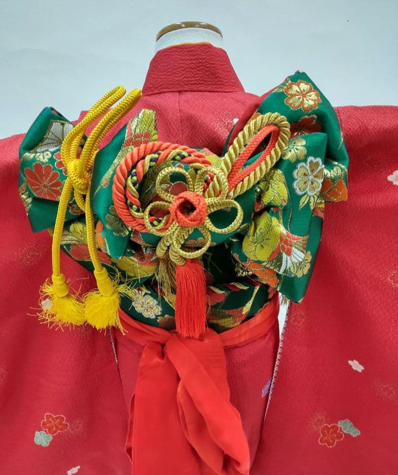 七五三○七五三着物○被布セット○作り帯○3歳女の子○子供着物○キッズ着物○被布