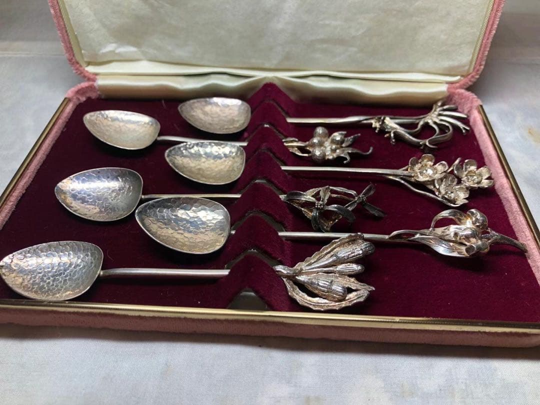 925銀製コーヒースプーンセット