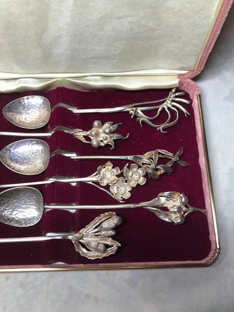 925銀製コーヒースプーンセット