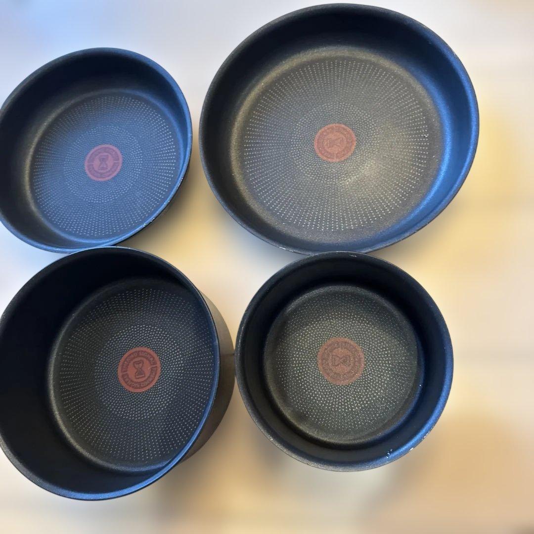 ティファール 取っ手のとれる 鍋 「インジニオ・ネオ チャコールグレー」