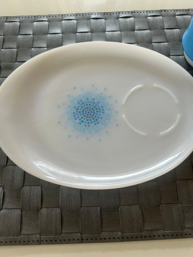 「suzunarita16」ファイヤーキング ブルーモザイクスナックセット