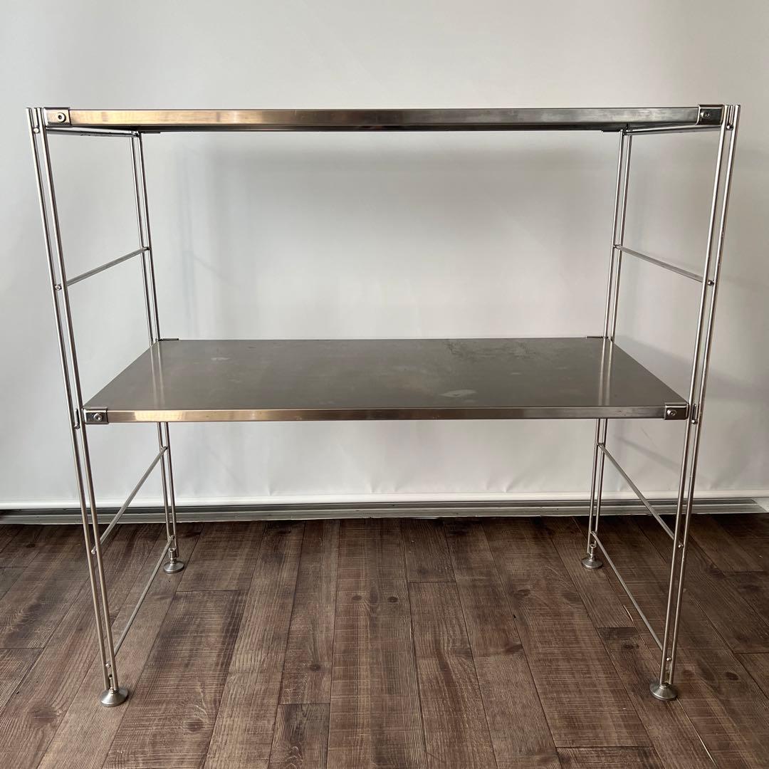 無印良品 ユニットシェルフ ステンレスラック　奥行き41cm