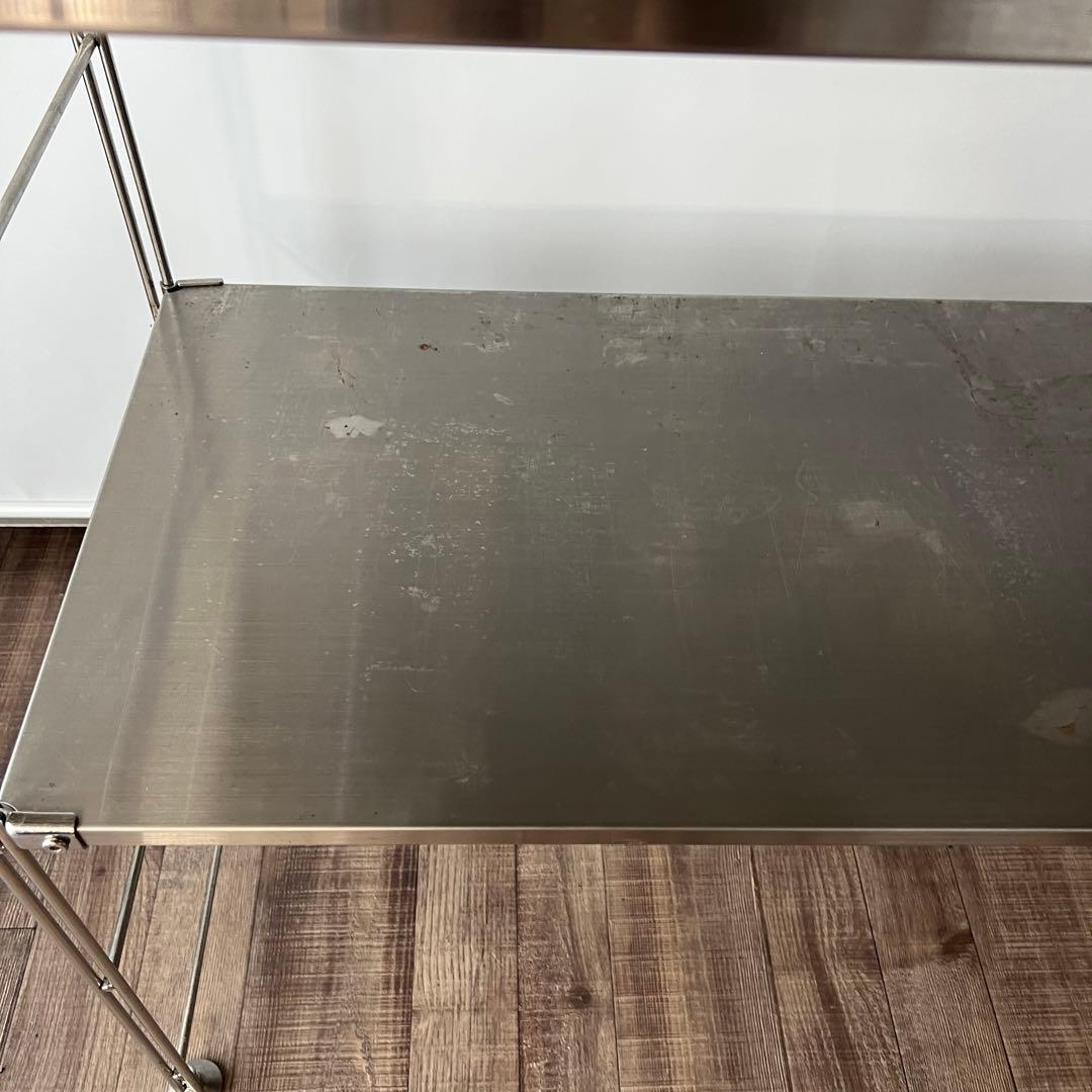 無印良品 ユニットシェルフ ステンレスラック　奥行き41cm
