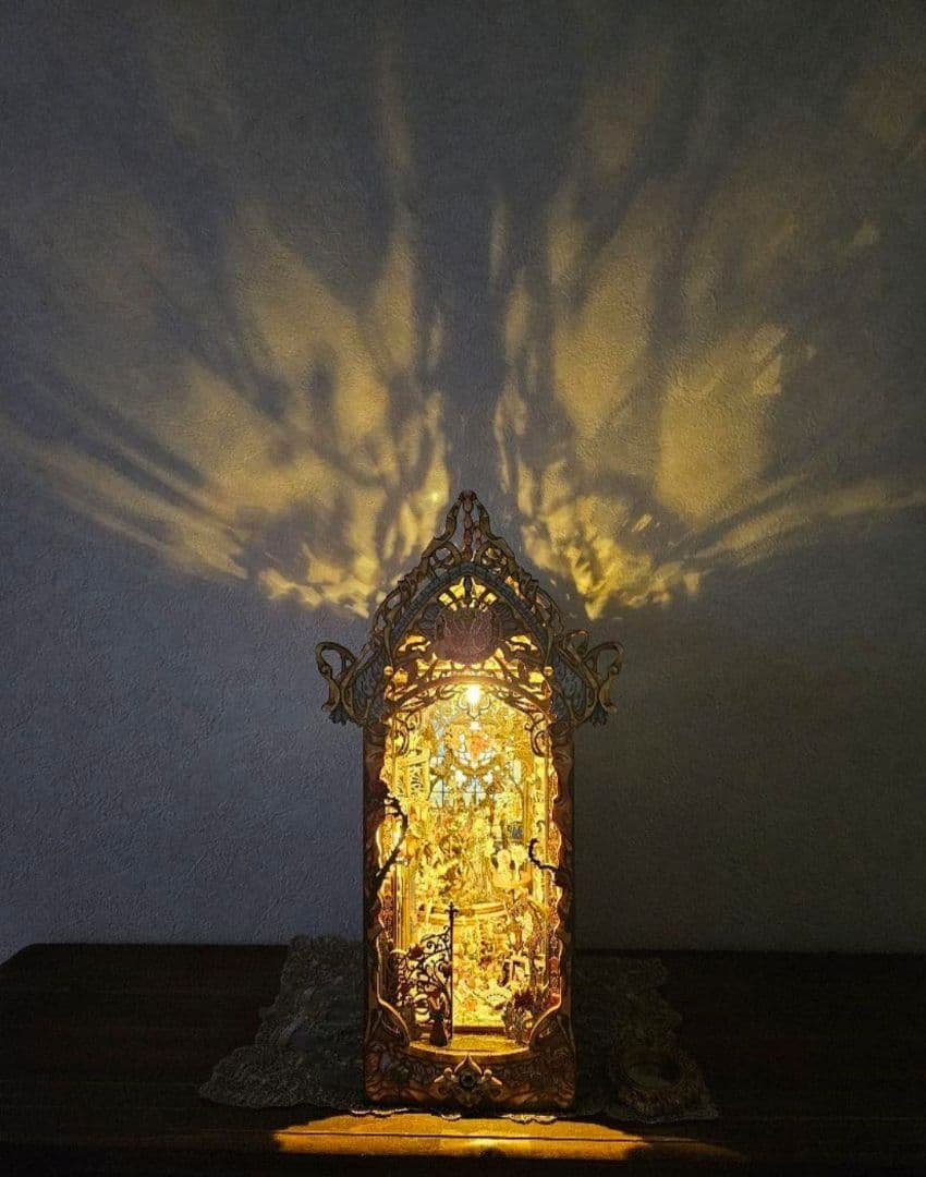 【期間限定値下】ドールハウス「魔女の宮殿」★ブックヌック★完成品★ドールハウス