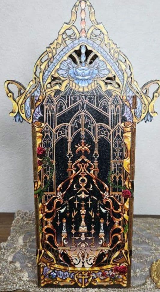 【期間限定値下】ドールハウス「魔女の宮殿」★ブックヌック★完成品★ドールハウス