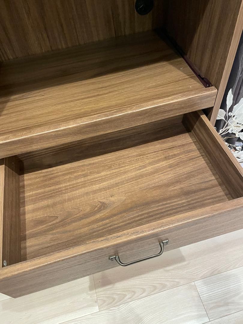 木製　食器棚レンジ台