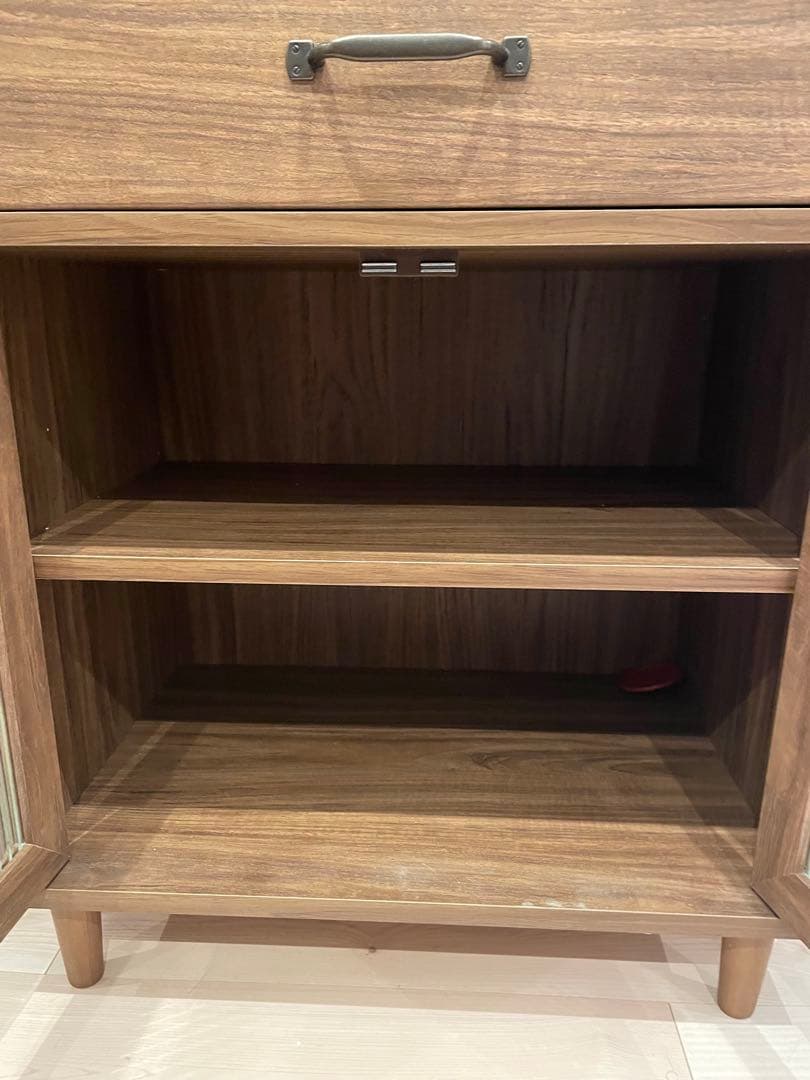 木製　食器棚レンジ台