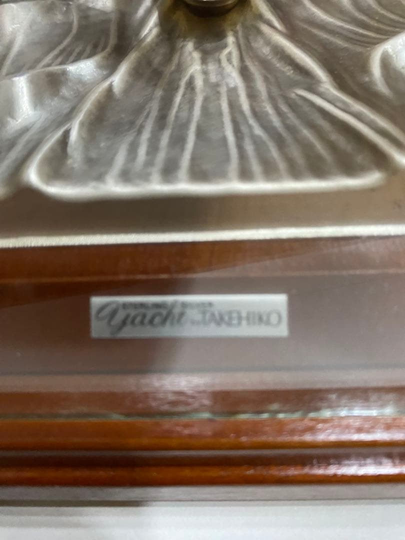 ヨットTAKEHIKO　SILVER985刻印　銀製ヨット　銀製　ケース付き
