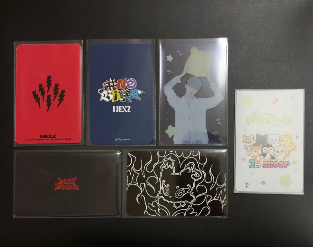 NEXZ Best Boxer One Beat トレカまとめ ヒュイ - メルカリ