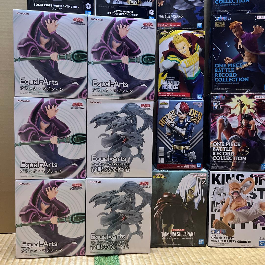 28個 ワンピース 呪術廻戦 ジョジョ ヒロアカ 遊戯王 フィギュアまとめ