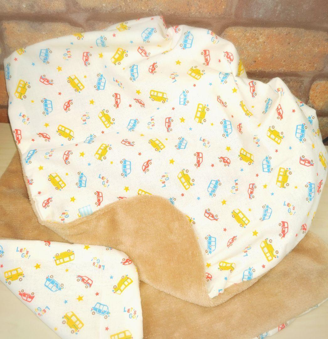 専用♥みかん⭐軽ふわ楽ちん☆マイクロ×コットン♥中バスタオル❤くるま柄★