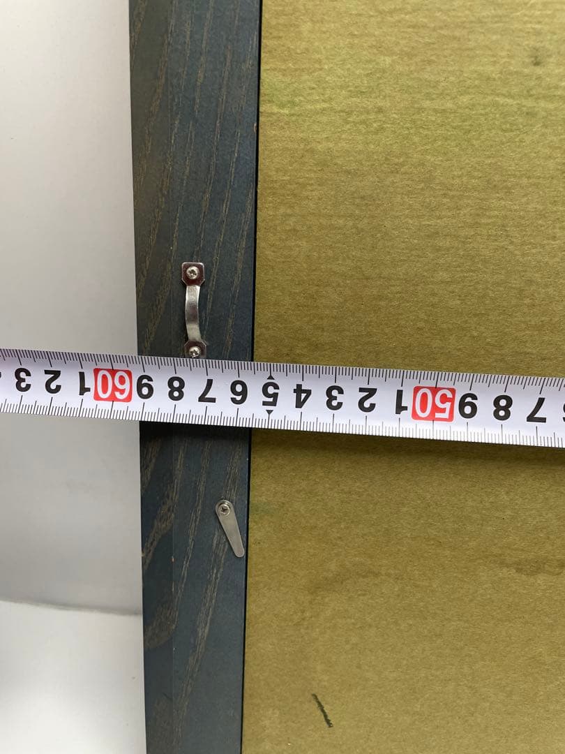 額装モラアートクナ族 手刺繍 カニ図案 ビビッド多色 布絵テキスタイルフレーム付