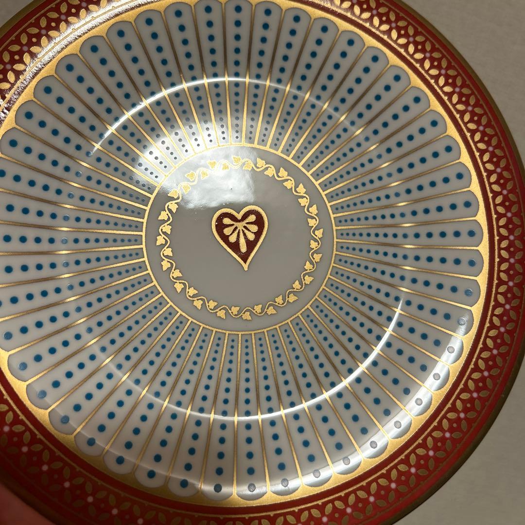 ウェッジウッド　ハーレクイン　クイーンオブハート　デザートプレート　18.5cm