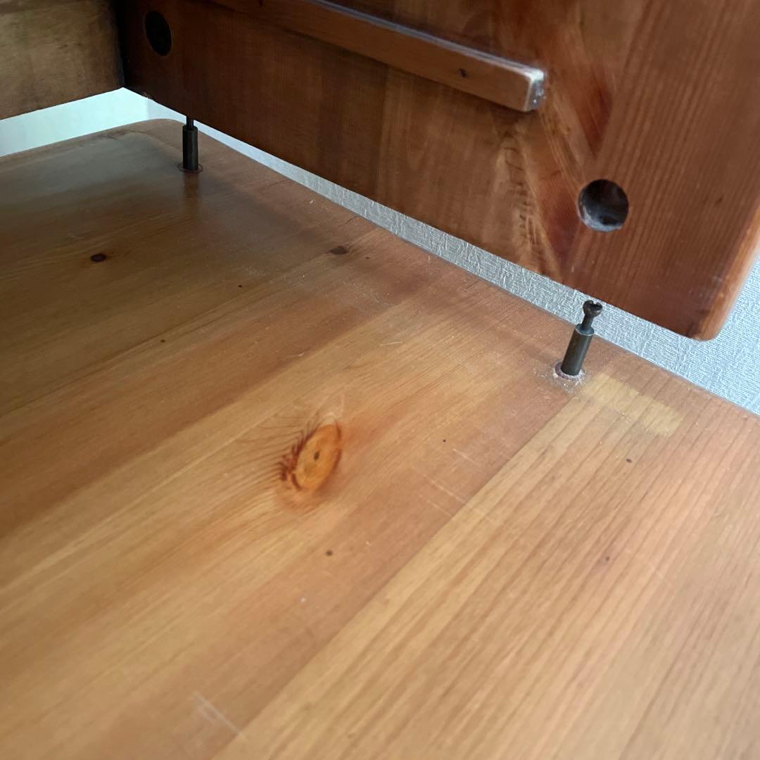 木製デスク アンファン 16-1