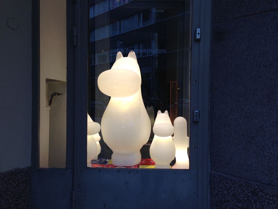 週末値下MELAJA北欧インテリアムーミンライト1個（ニョロニョロ）M 50cm