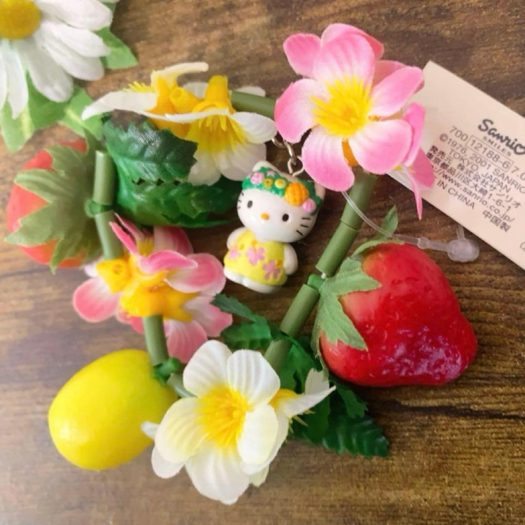 ☆希少☆激レア☆2001☆トロピカルバージョン　ハローキティ　フルーツホルダー